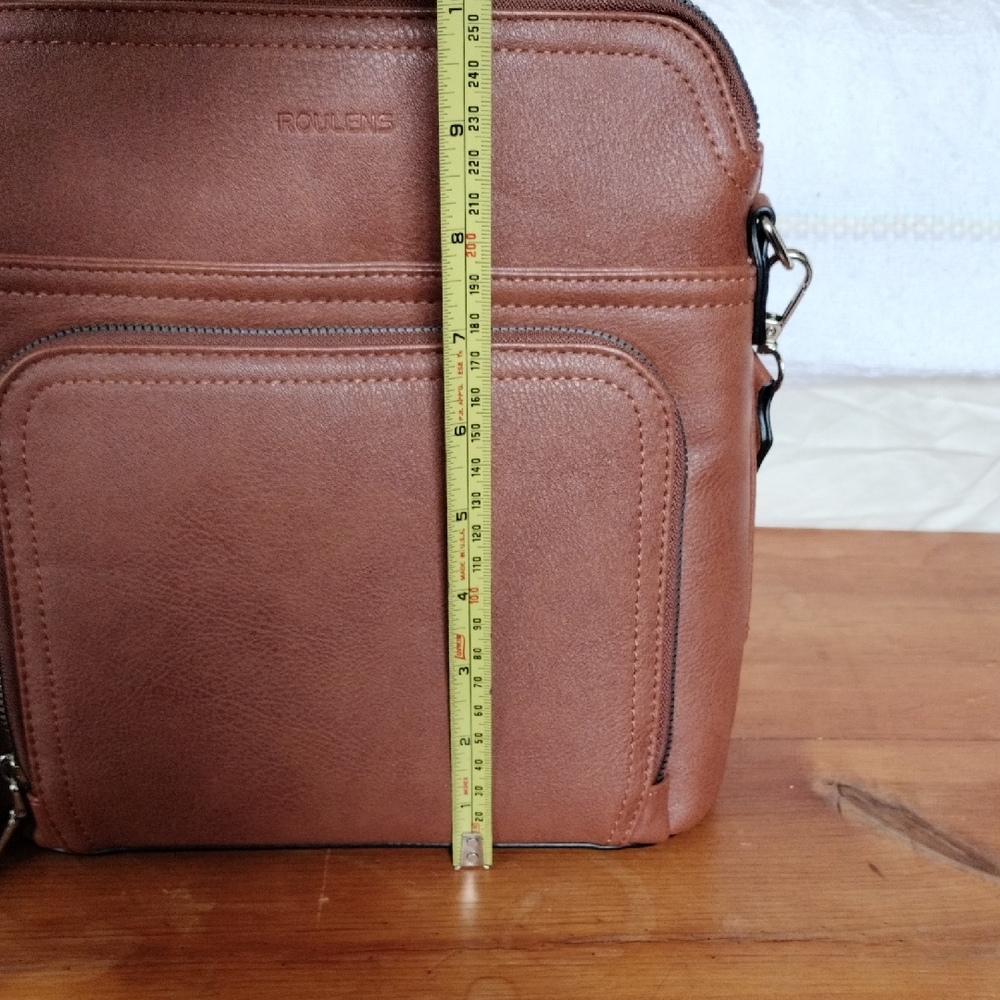 NWT Roulens Women's Crossbody Faux Leather Bag - Picture 8 of 10